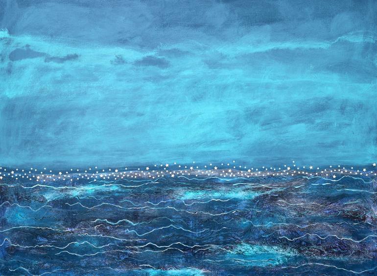 The Ninth Wave Painting by Annette Palmer | Saatchi Art