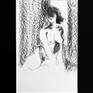 Matted in black, ready to frame in a standard size frame