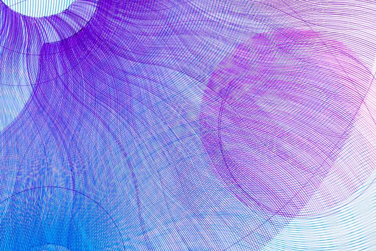 Original Abstract Expressionism Abstract Drawing by István Kostura