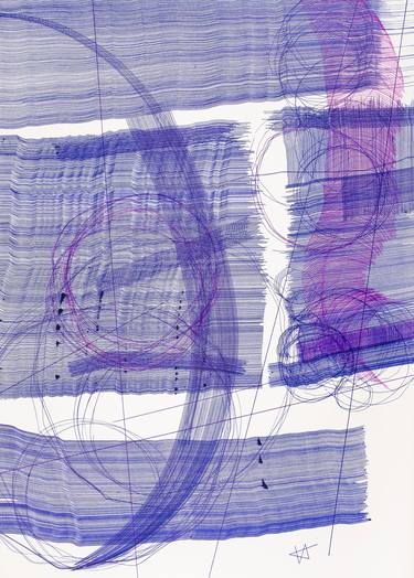 Original Expressionism Abstract Drawings by István Kostura