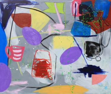 Original Abstract Painting by Karin Beck