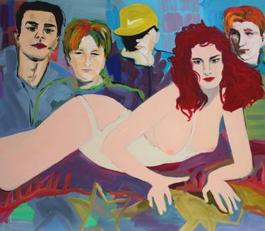 Print of Erotic Paintings by Karin Beck