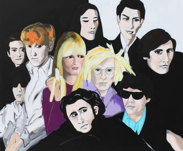 Original Conceptual Celebrity Paintings by Karin Beck