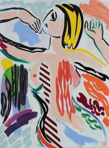 Print of Abstract Expressionism Body Paintings by Karin Beck