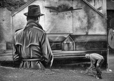 Original Street Art People Photography by Leopold Brix