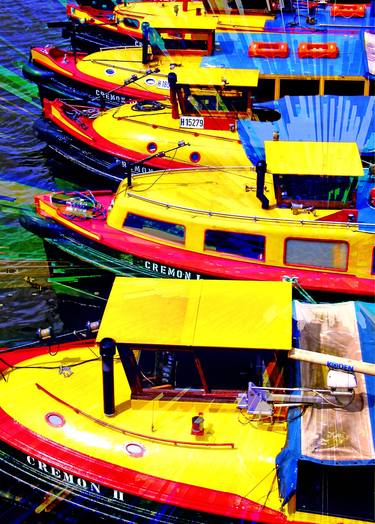 Colorful barges - Limited Edition of 5 thumb