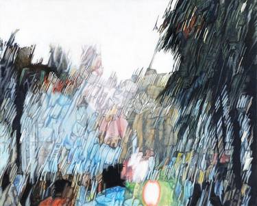 Print of Abstract Places Paintings by Jonathan Davidson