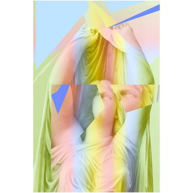 Rainbow Reaching, Blue Tilt, 2017 - Limited Edition 1 of 10 thumb