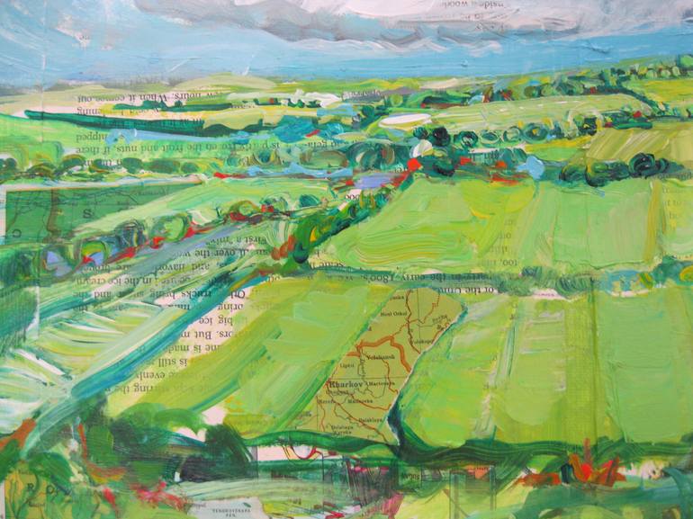 Original Landscape Painting by Polly Jones