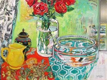 Original Still Life Painting by Polly Jones