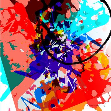 Original Abstract Expressionism Abstract Digital by Manish Bhatt