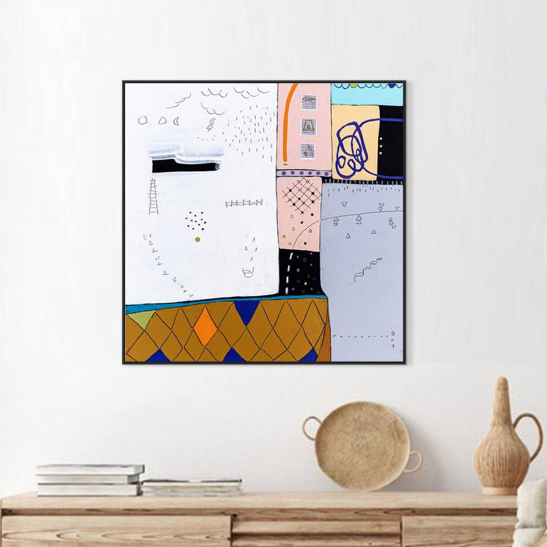 Original Abstract Painting by Hyunah Kim