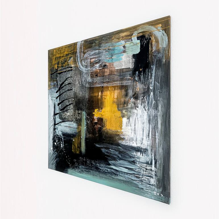 Original Abstract Expressionism Abstract Painting by Hyunah Kim