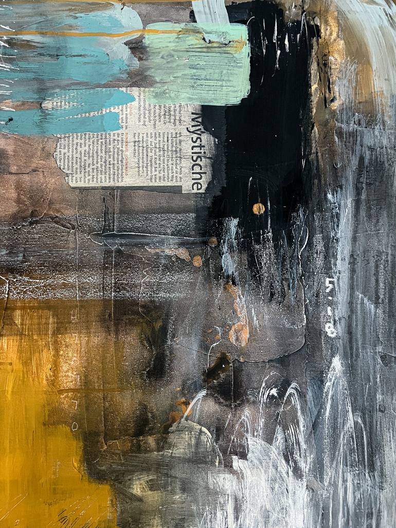 Original Abstract Expressionism Abstract Painting by Hyunah Kim