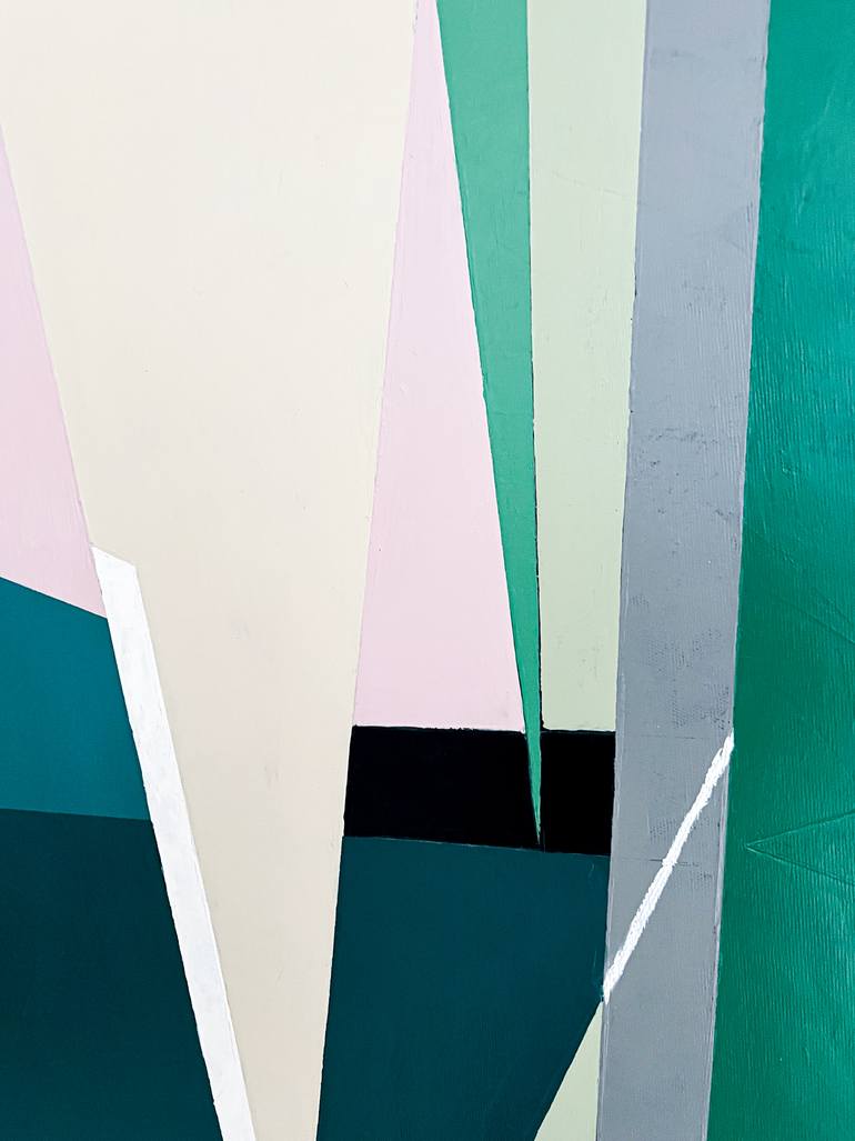Original Abstract Expressionism Abstract Painting by Hyunah Kim