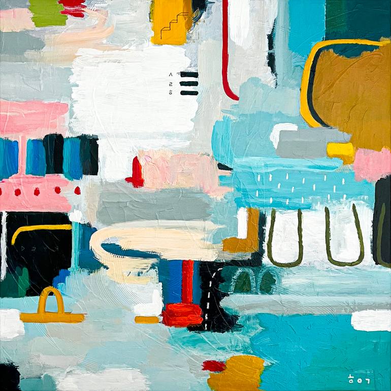 Kyma Painting by Hyunah Kim | Saatchi Art Bahrain