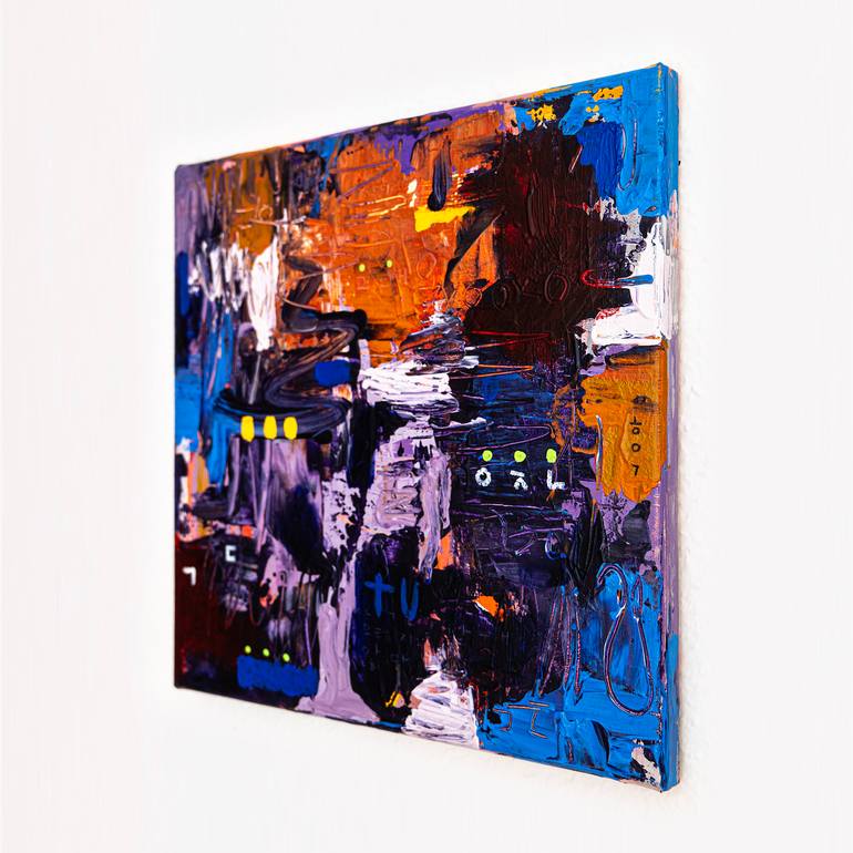 Original Abstract Expressionism Abstract Painting by Hyunah Kim