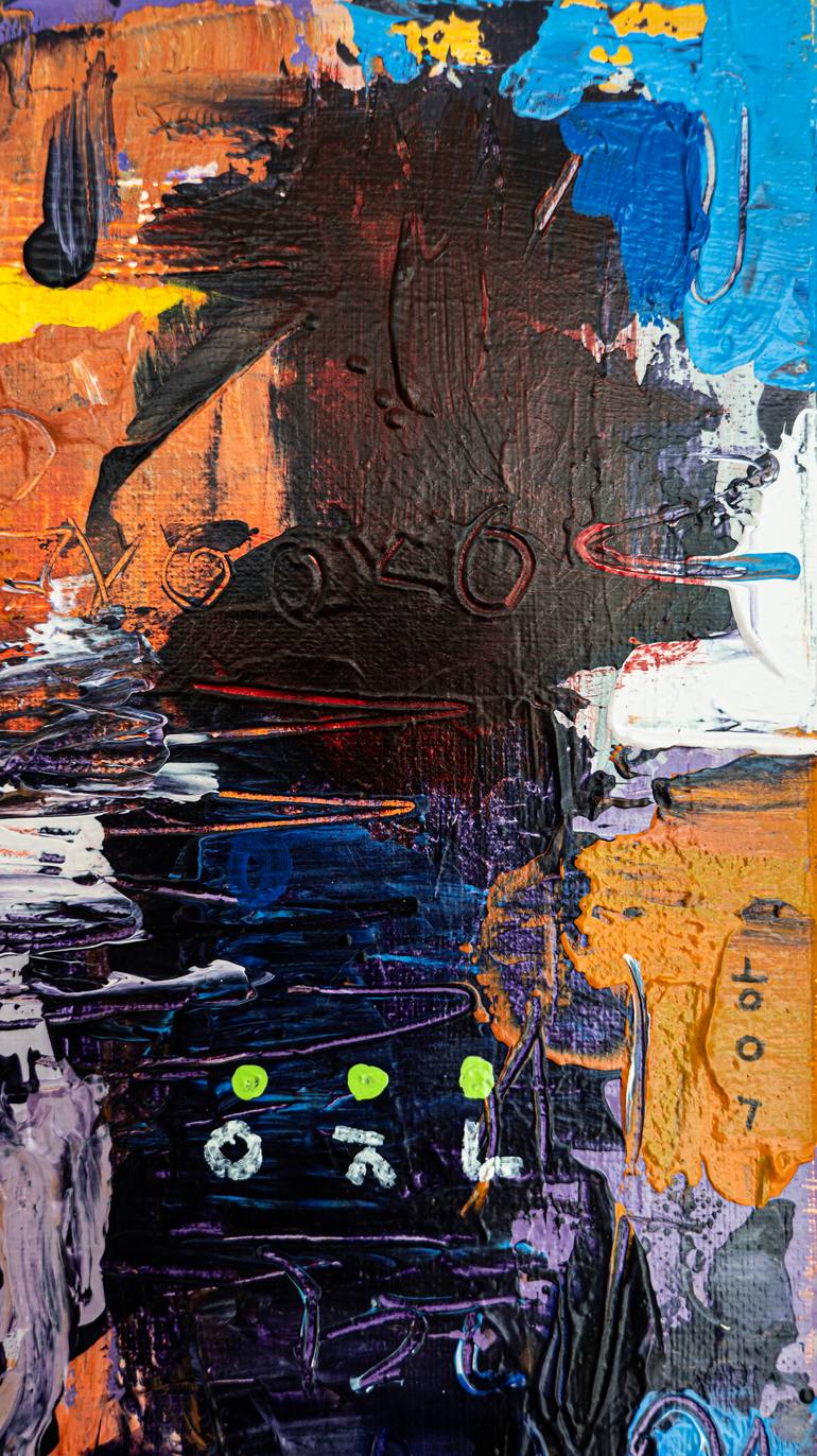 Original Abstract Expressionism Abstract Painting by Hyunah Kim