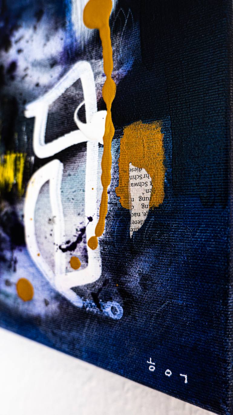 Original Abstract Expressionism Abstract Painting by Hyunah Kim