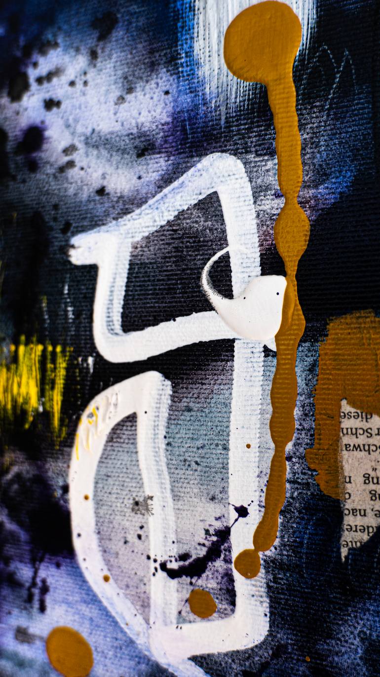 Original Abstract Expressionism Abstract Painting by Hyunah Kim