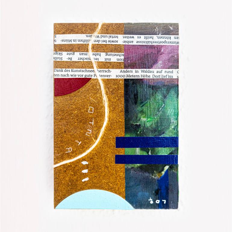 Original Abstract Expressionism Abstract Painting by Hyunah Kim