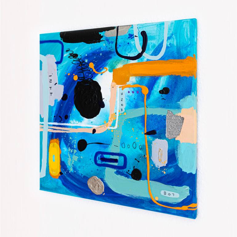Original Abstract Expressionism Abstract Painting by Hyunah Kim