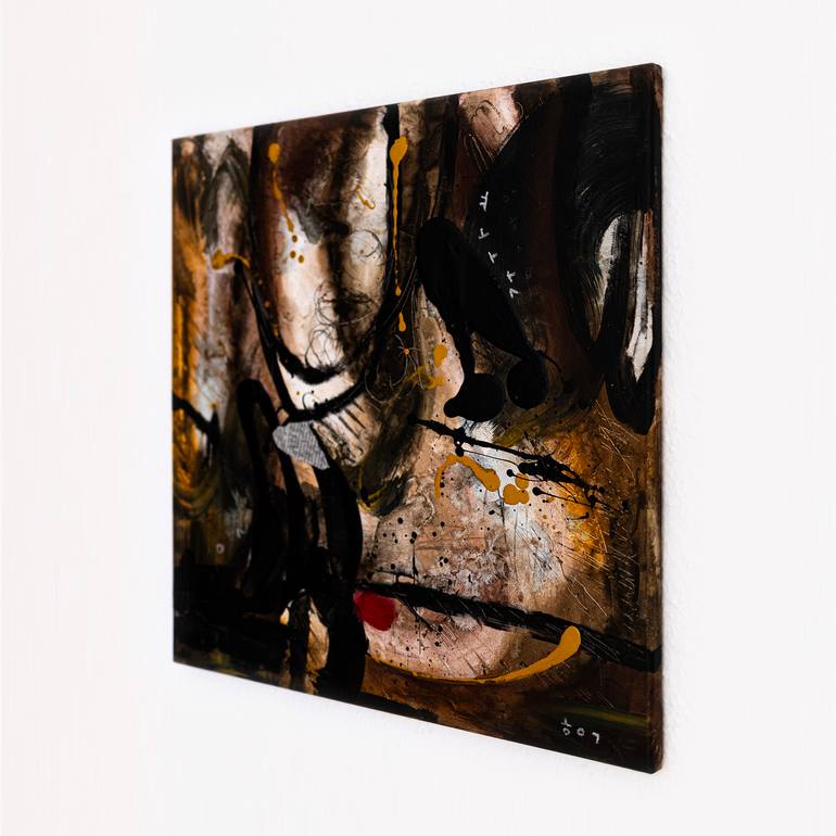 Original Abstract Expressionism Abstract Painting by Hyunah Kim
