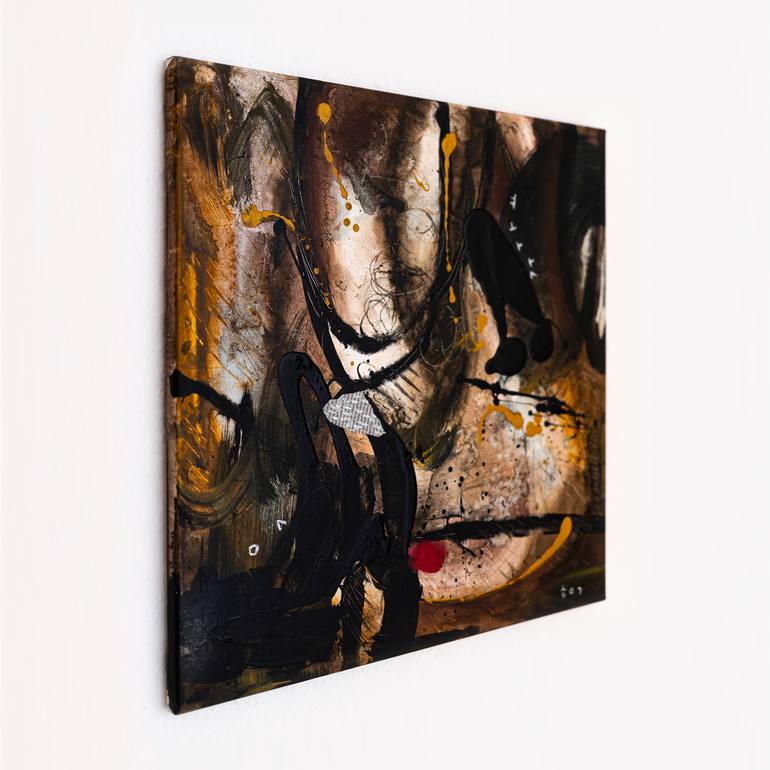 Original Abstract Expressionism Abstract Painting by Hyunah Kim