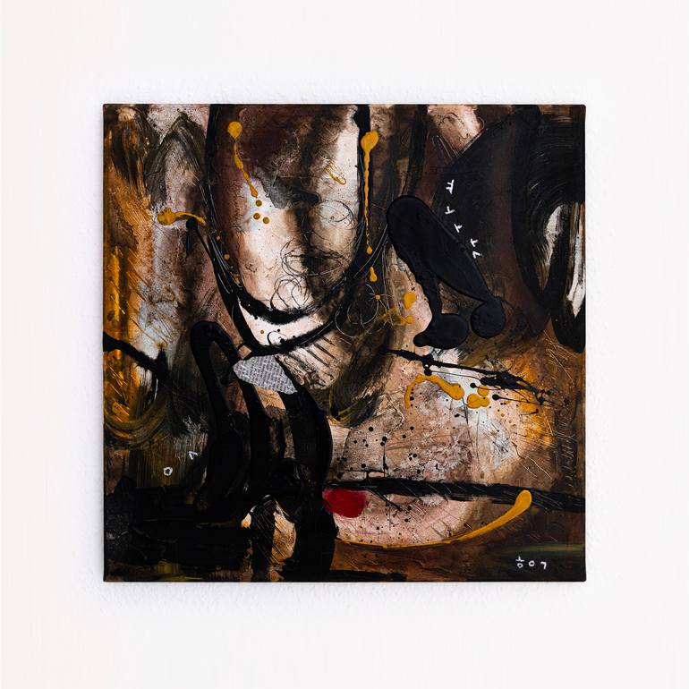 Original Abstract Expressionism Abstract Painting by Hyunah Kim