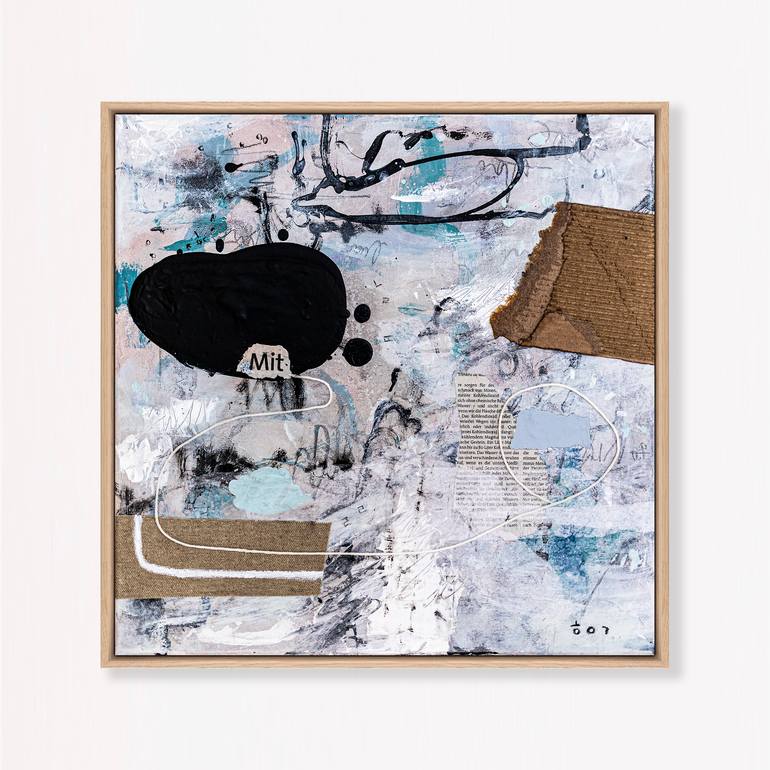 Original Abstract Expressionism Abstract Painting by Hyunah Kim