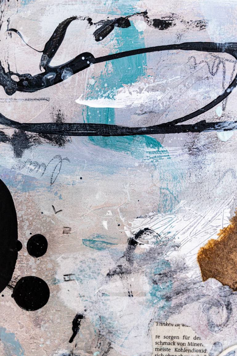 Original Abstract Expressionism Abstract Painting by Hyunah Kim