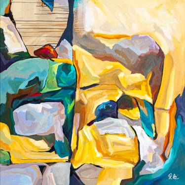 抽象画 油彩 風景画 Hyunah Kim hyunah-kim-serenity_u-l-