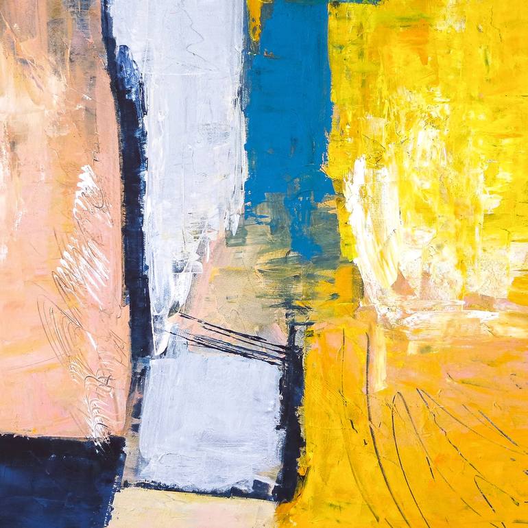 Original Abstract Expressionism Abstract Painting by Hyunah Kim