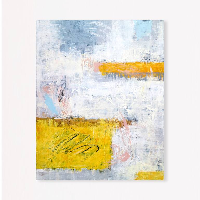 Original Abstract Expressionism Abstract Painting by Hyunah Kim