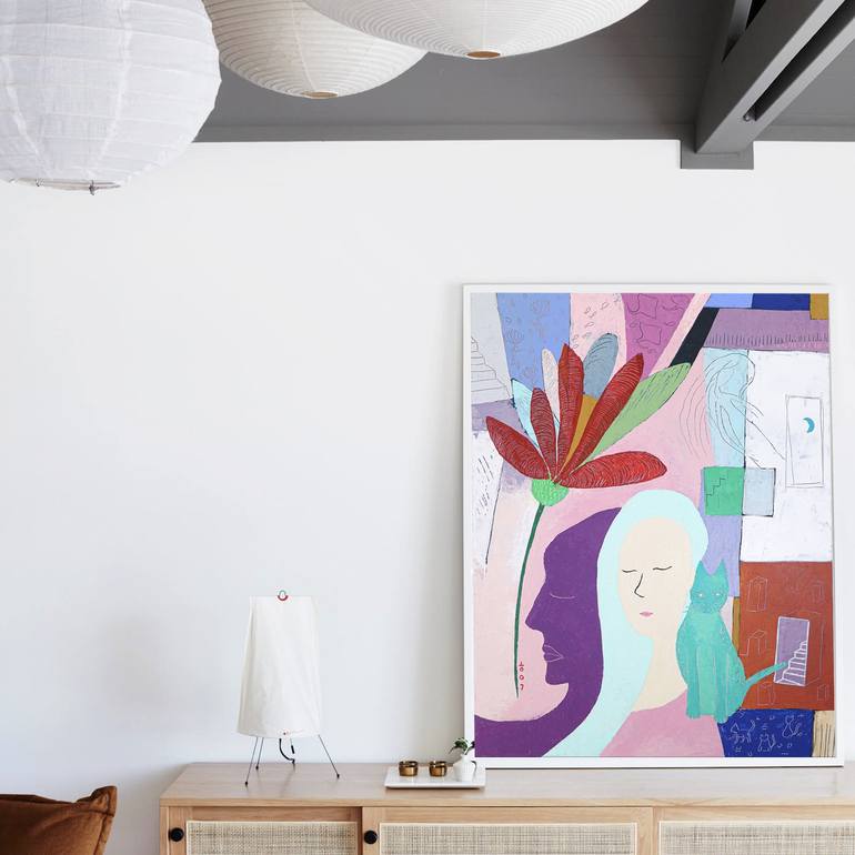 Original Abstract Painting by Hyunah Kim