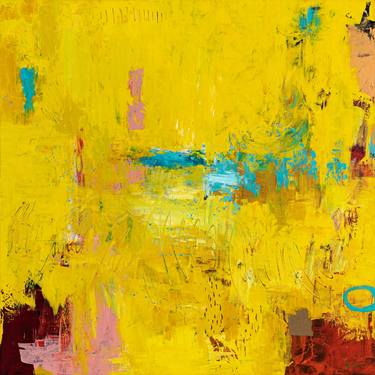 Original Abstract Expressionism Abstract Paintings by Hyunah Kim