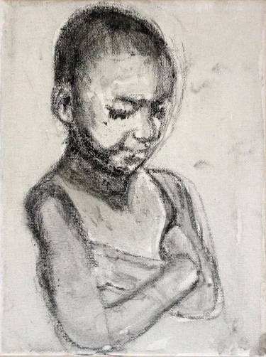 Print of Portrait Drawings by Babet Olde Weghuis