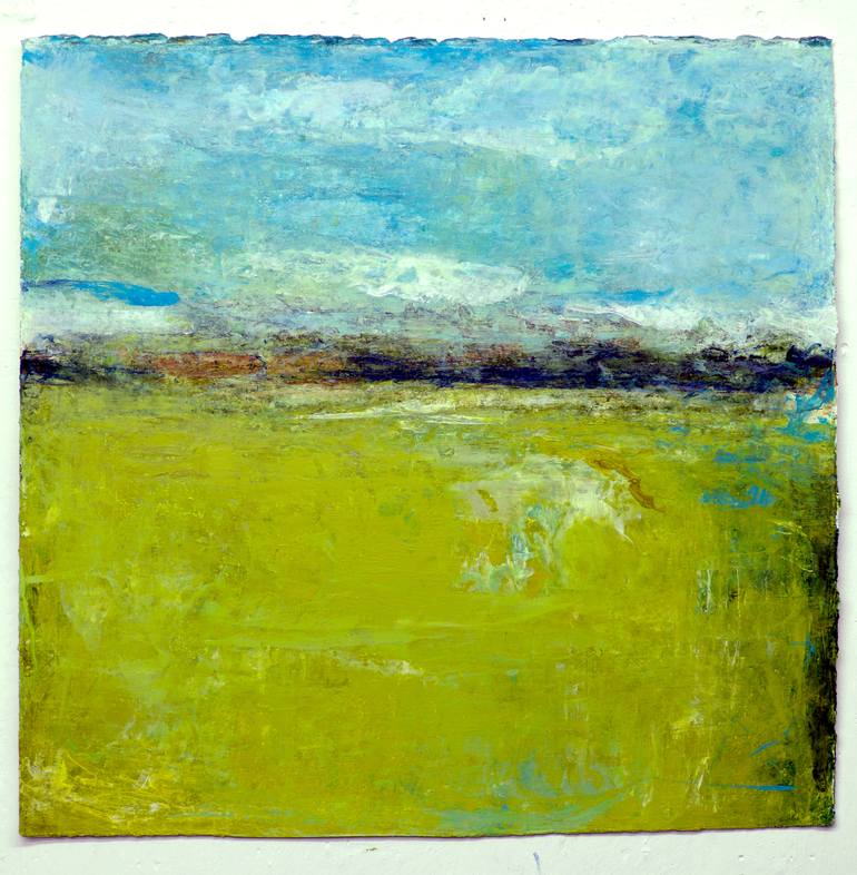 Original Expressionism Landscape Painting by Thorie Hinds