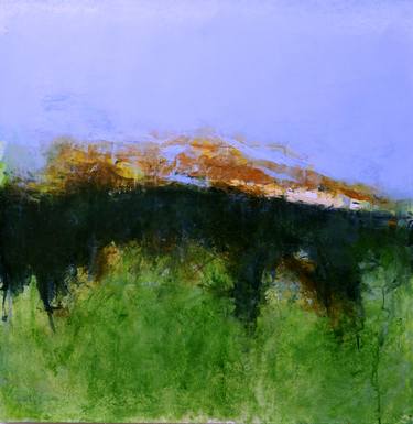 Original Abstract Landscape Paintings by Thorie Hinds