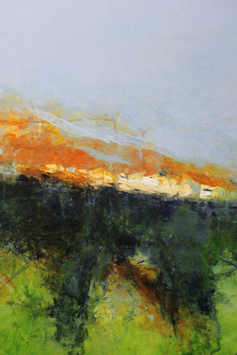 Original Abstract Landscape Painting by Thorie Hinds