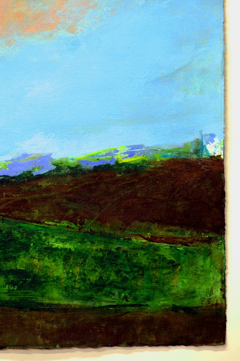 Original Abstract Landscape Painting by Thorie Hinds