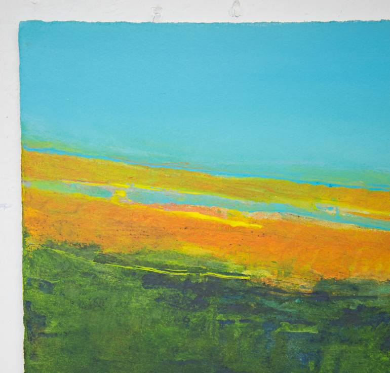 Original Abstract Landscape Painting by Thorie Hinds