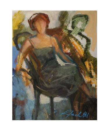 Print of Figurative Women Paintings by raffaele iachetti