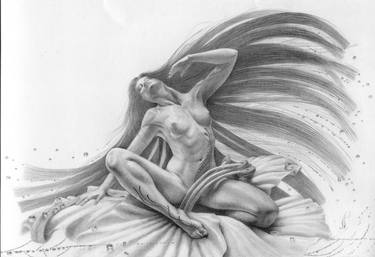 Original Surrealism Erotic Drawings by Natasha Popova