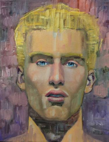 Original Figurative Men Paintings by Scott Heaton