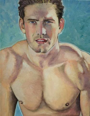 Original Men Paintings by Scott Heaton