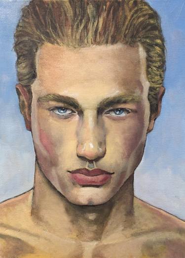 Original Portraiture Men Paintings by Scott Heaton