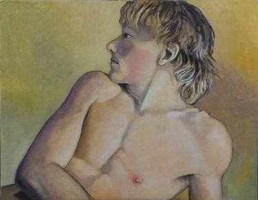 Original Figurative Men Paintings by Scott Heaton