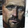 close up rendering of a man's face