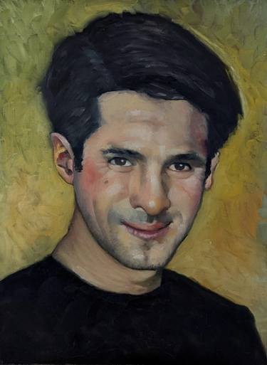 Original Portraiture Men Paintings by Scott Heaton